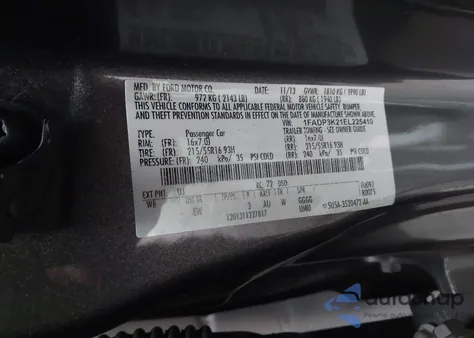 2014 Ford Focus Se from USA, damaged, VIN 1FADP3K21EL225410